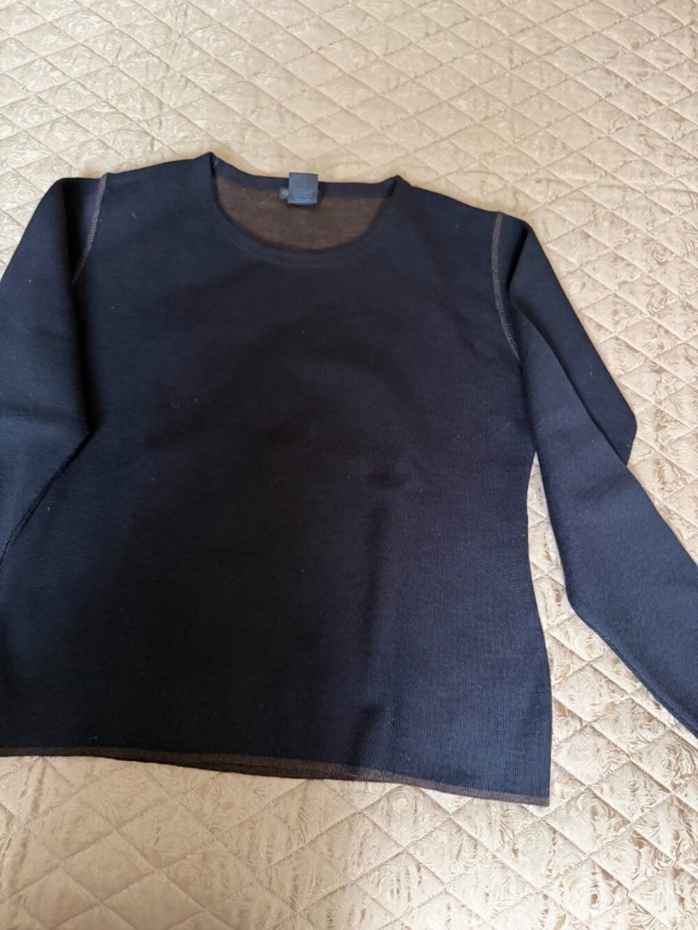 Silvia Novelli Made in Italy Wool Sweater – Size M